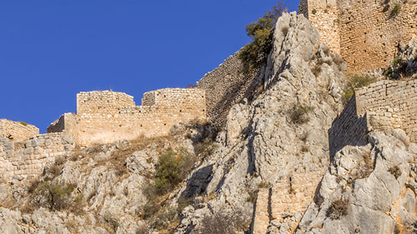 Acrocorinthe fortification Péloponnèse