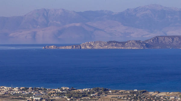 Acrocorinthe panorama Péloponnèse