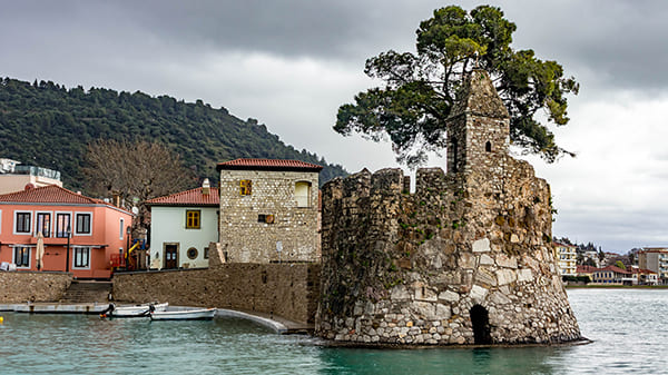 Nafpaktos port vénitien bataille de Lépante