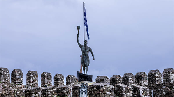 Fortification du port de Nafpaktos