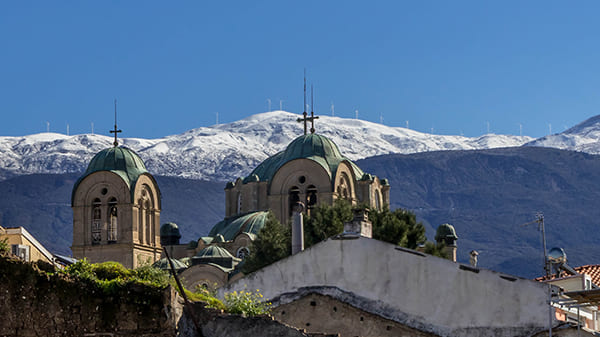 Eglise Patras en Grèce Péloponnèse